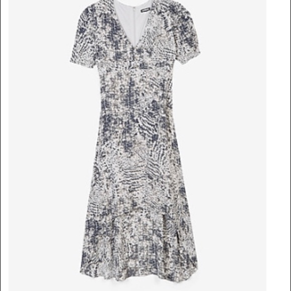 Express dress, maxi hi/low - Picture 2 of 4